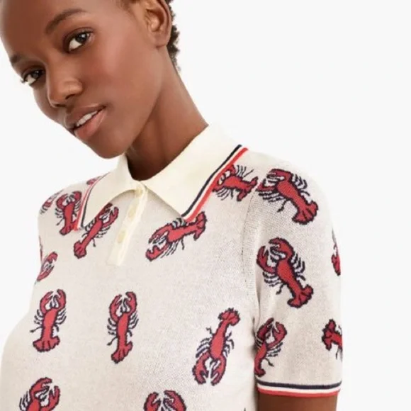 J Crew x The Reeds Lobster Polo Shirt Size M
J. Crew NWOT - Picture 3 of 10
